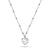 Collana da donna Soliver SOJ-0208-N-45 in argento sterling 925, con zirconi, lunghezza 45 cm