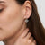 Orecchino da donna Soliver SOJ-0135-E-24 in argento sterling 925 rodiato con zirconi
