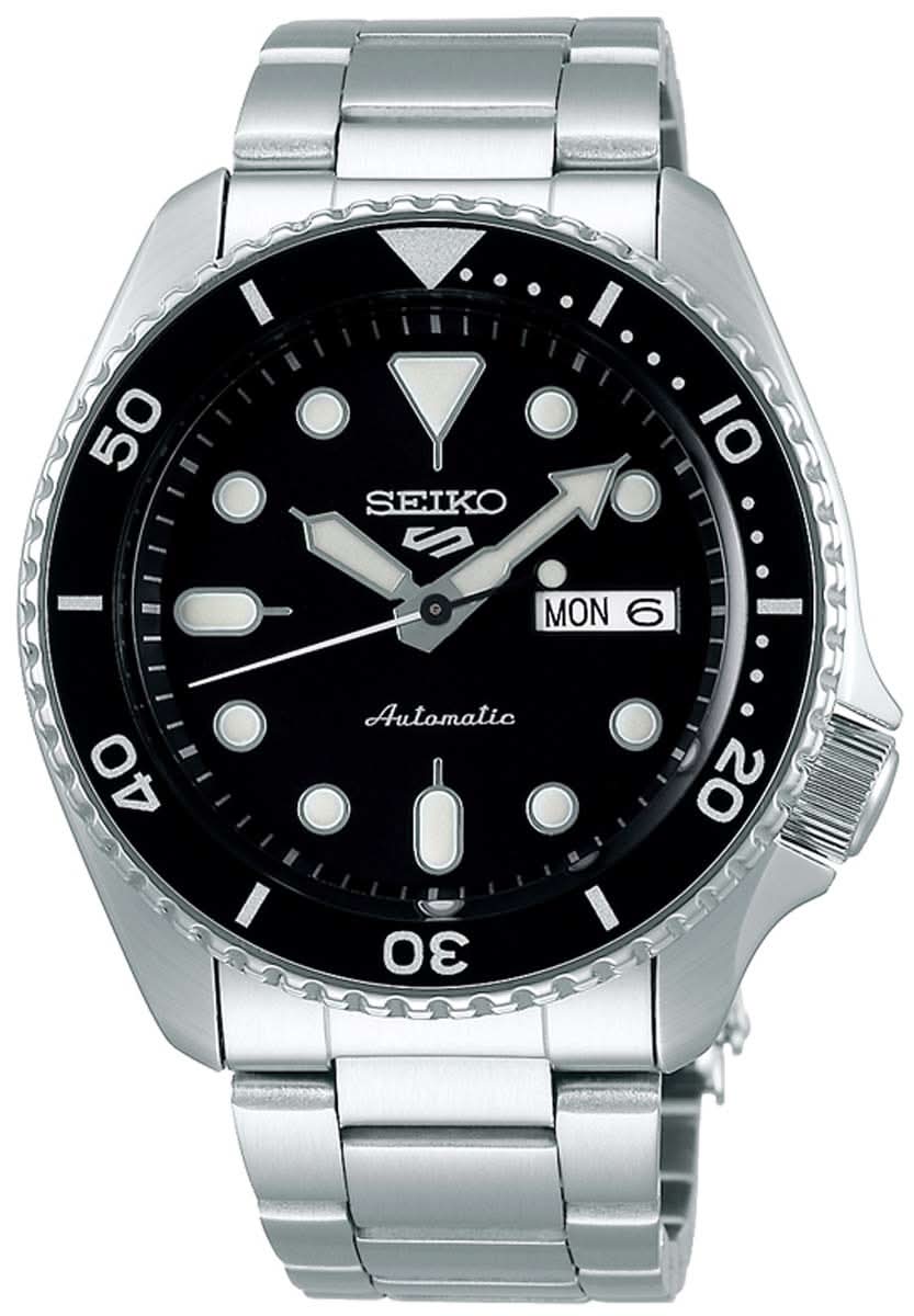 Seiko 5 Sports SRPD55K1 Orologio da Uomo • Movimento Automatico 4R36 • Impermeabile 10 bar