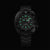 Orologio da uomo Seiko Prospex con lunetta nera, quadrante verde e indici luminescenti