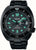 Orologio da uomo Seiko Prospex con cinturino in ceramica nera e quadrante subacqueo verde