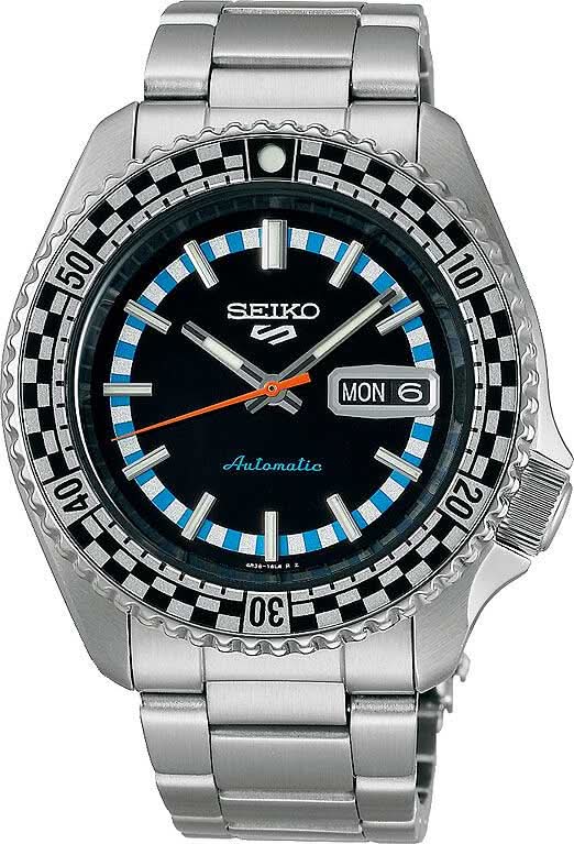Seiko 5 Sports SRPK67K1 Orologio da uomo • Calibro automatico 4R36 • Design retrò