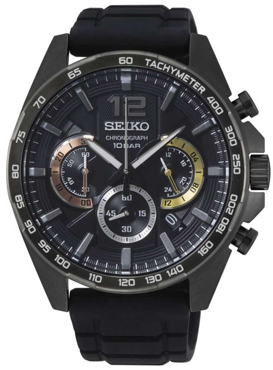 Orologio da uomo Seiko Conceptual SSB349P1 • Cronografo preciso • Impermeabile fino a 10 bar