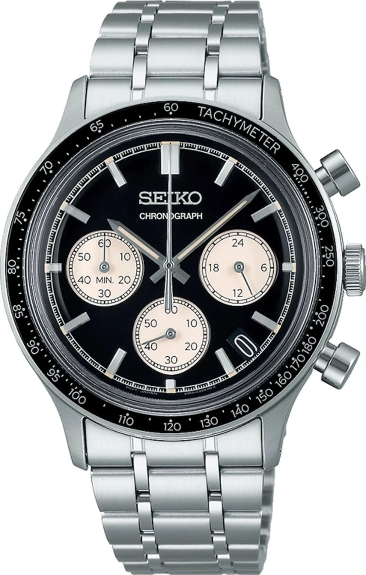 Orologio da uomo Seiko Conceptual SSB479P1 • Cronografo • Design retrò
