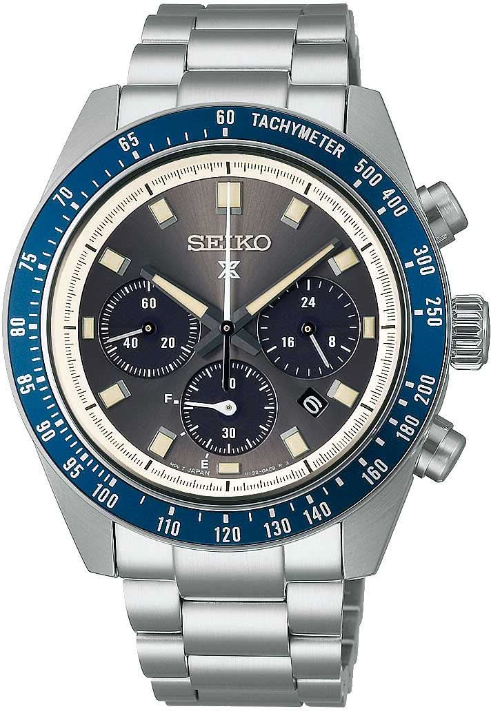 Orologio da uomo Seiko Speedtimer SSC939P1 • Solare • Vetro zaffiro