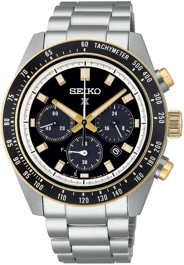 Orologio da uomo Seiko Prospex Speedtimer SSC941P1 • Cronografo solare • Vetro zaffiro