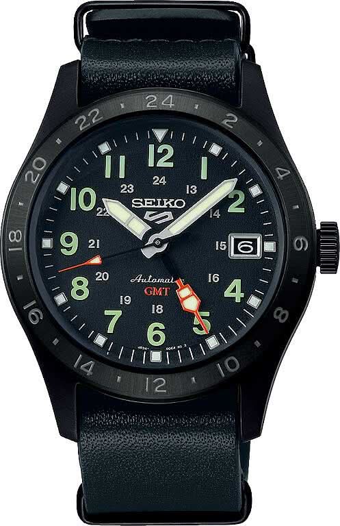 Orologio da uomo Seiko 5 Sports SSK025K1 • Funzione GMT • Movimento automatico 4R34