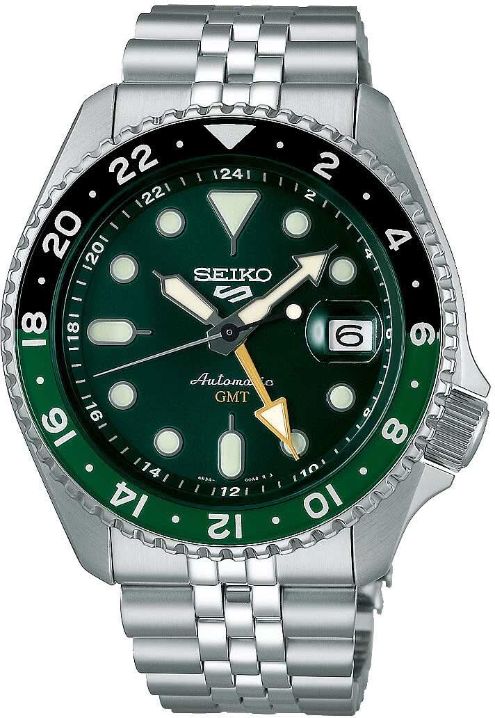 Orologio da uomo Seiko 5 Sports SSK035K1 • Automatico GMT • 10 bar