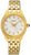 "Seiko Orologio da donna Conceptual SUR538P1 • Preziosa corona a cabochon • Design dorato"