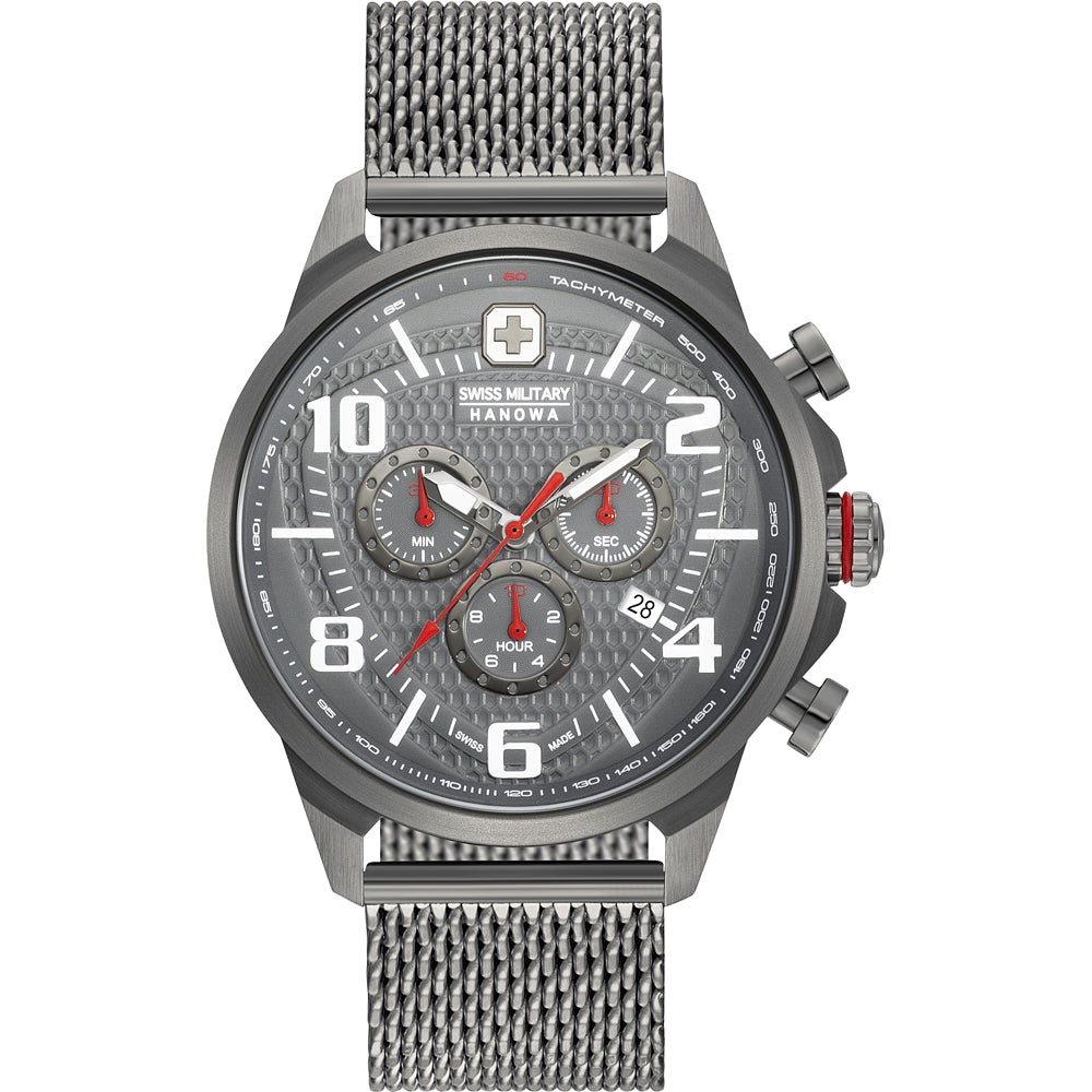 Swiss Military Hanowa Air 06-3328.30.009 Herren • Quarzwerk • Edelstahlgehäuse