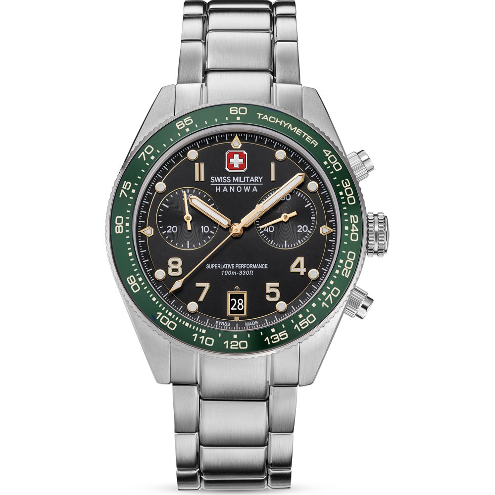 Swiss Military Hanowa Air SMWGI0007703 Herren • Spitfire Design • Schweizer Qualität