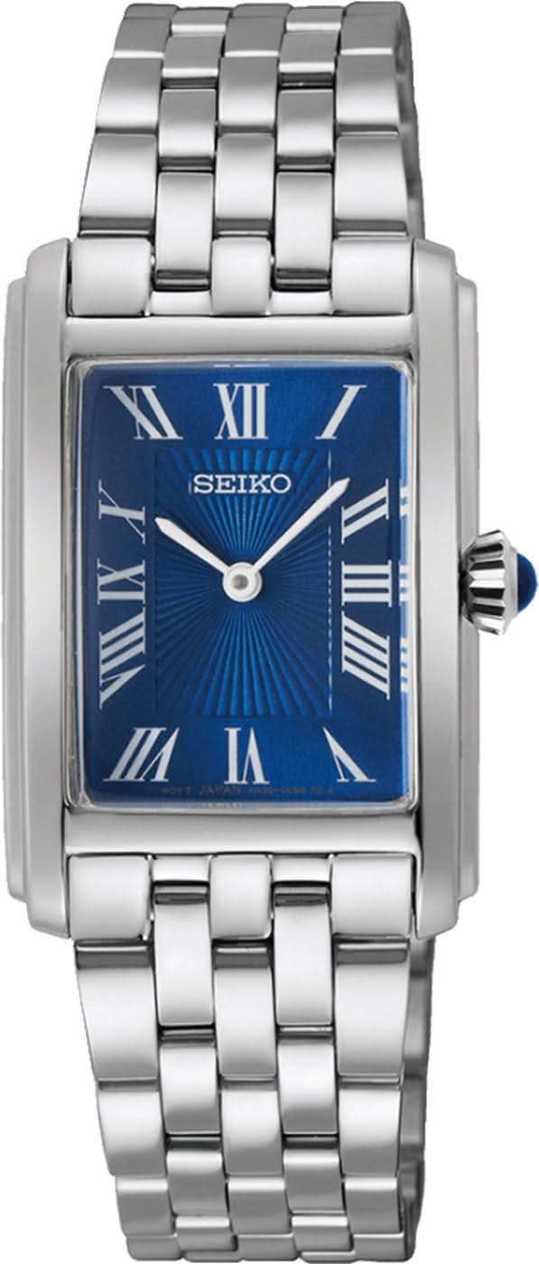"Orologio da donna Seiko Conceptual SWR085P1 • Elegante design a serbatoio • Acciaio inossidabile di alta qualità"