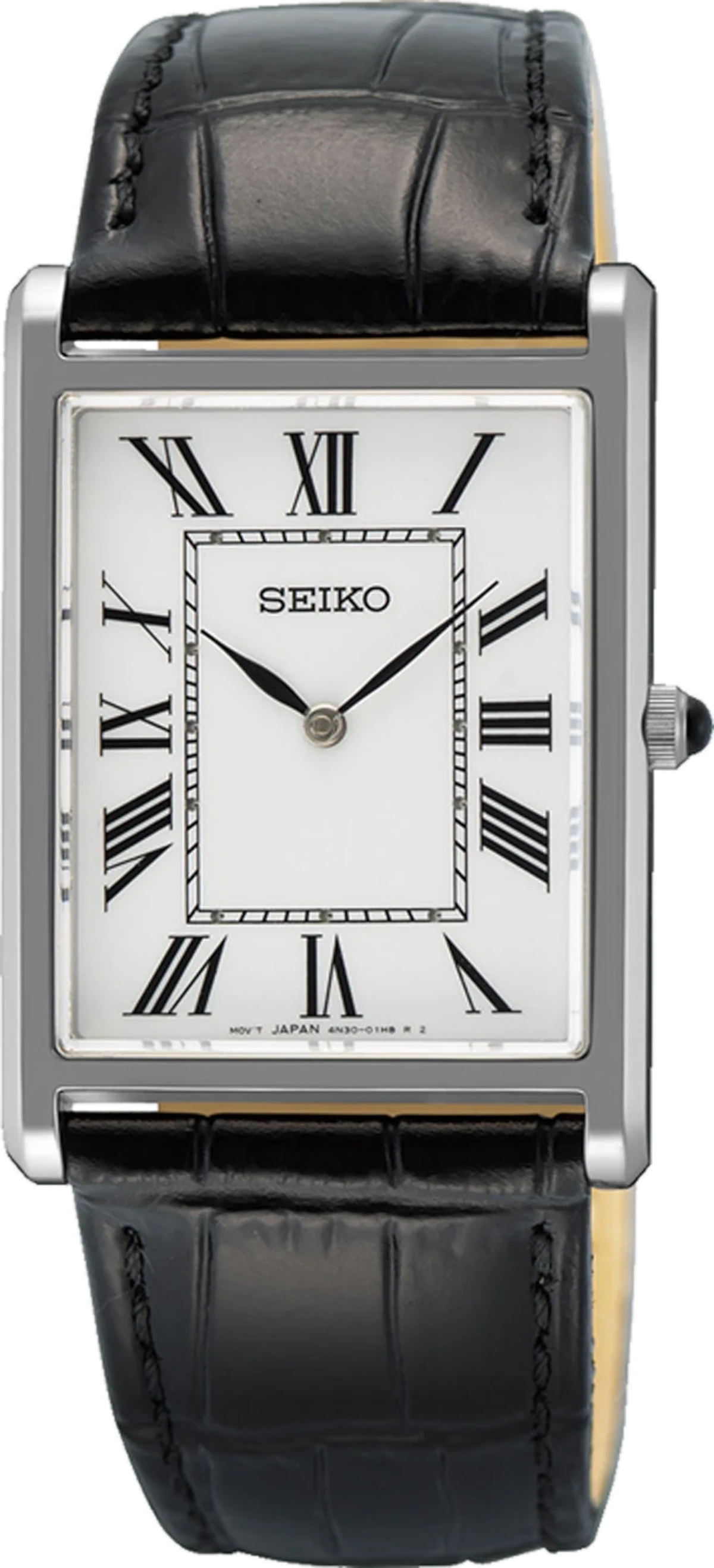 Orologio da uomo Seiko Conceptual SWR103P1 • Design squadrato • Vetro zaffiro