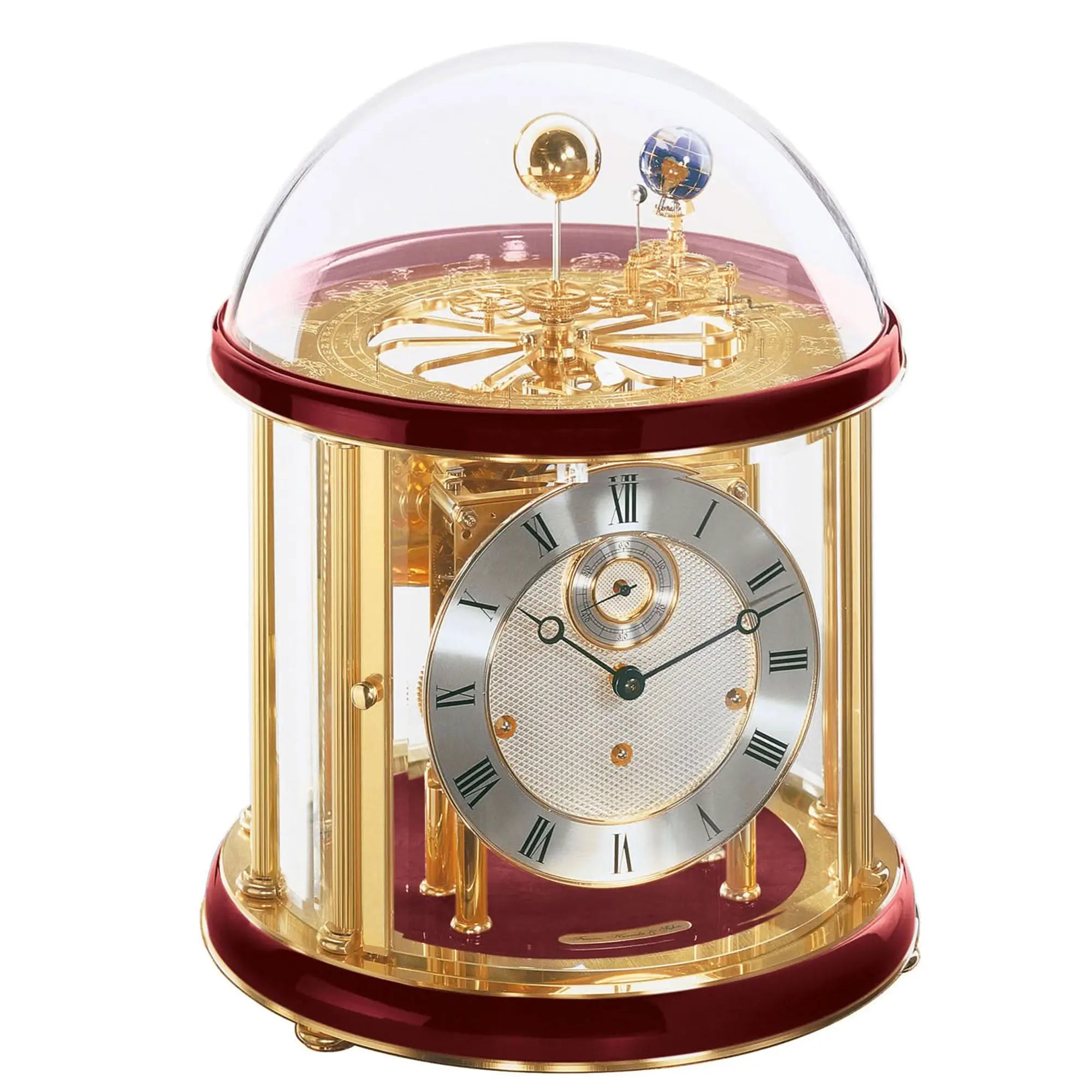 Orologio da tavolo Hermle 35x29x29 cm Metallo • Tellurio • Meccanismo Westminster
