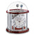 Orologio da tavolo Hermle 35x29 cm in metallo • Orologio astrologico • Meccanismo a rintocchi Westminster