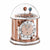 Orologio da tavolo Hermle 35x29x29 cm Metallo • Squisita funzione Tellurium • Con meccanismo di rintocco Westminster