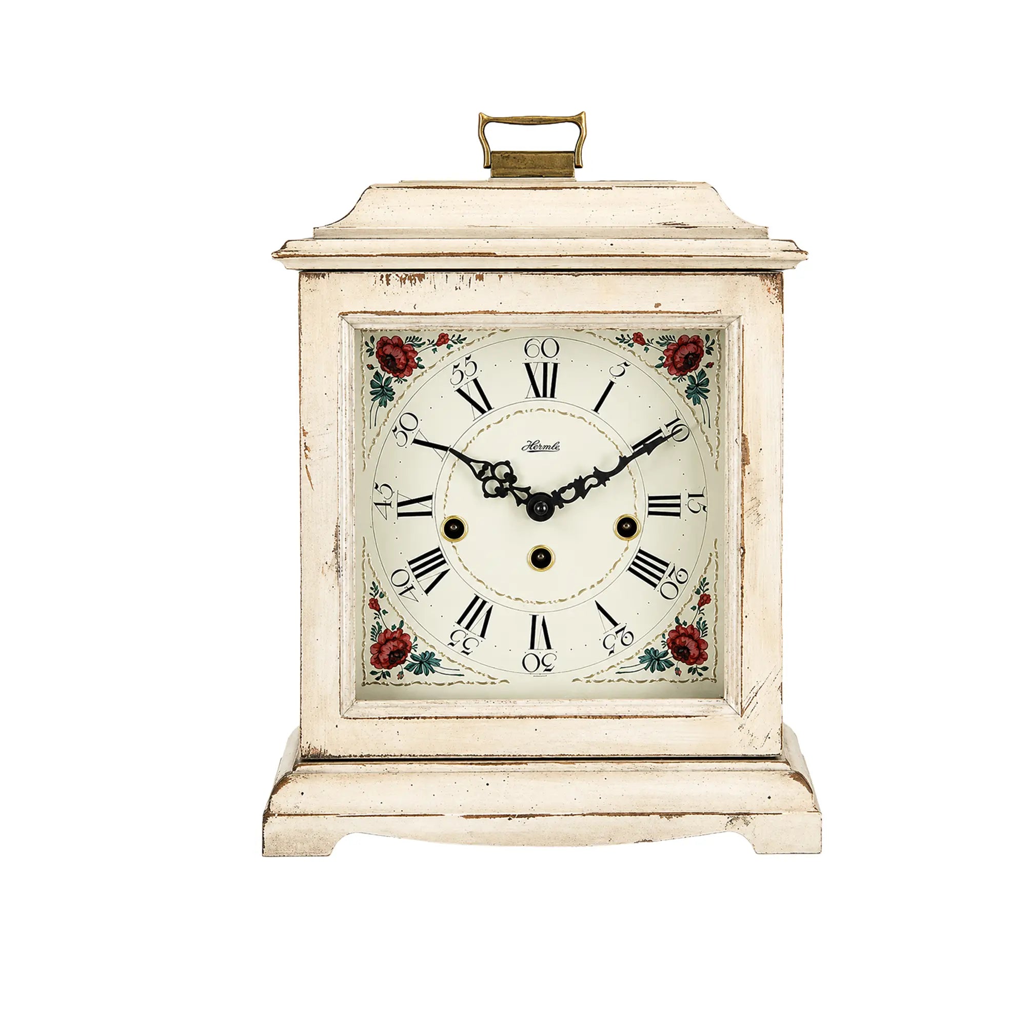 Orologio da tavolo Hermle 30x21x14 cm Legno • Meccanismo meccanico a 8 giorni • Suoneria Westminster