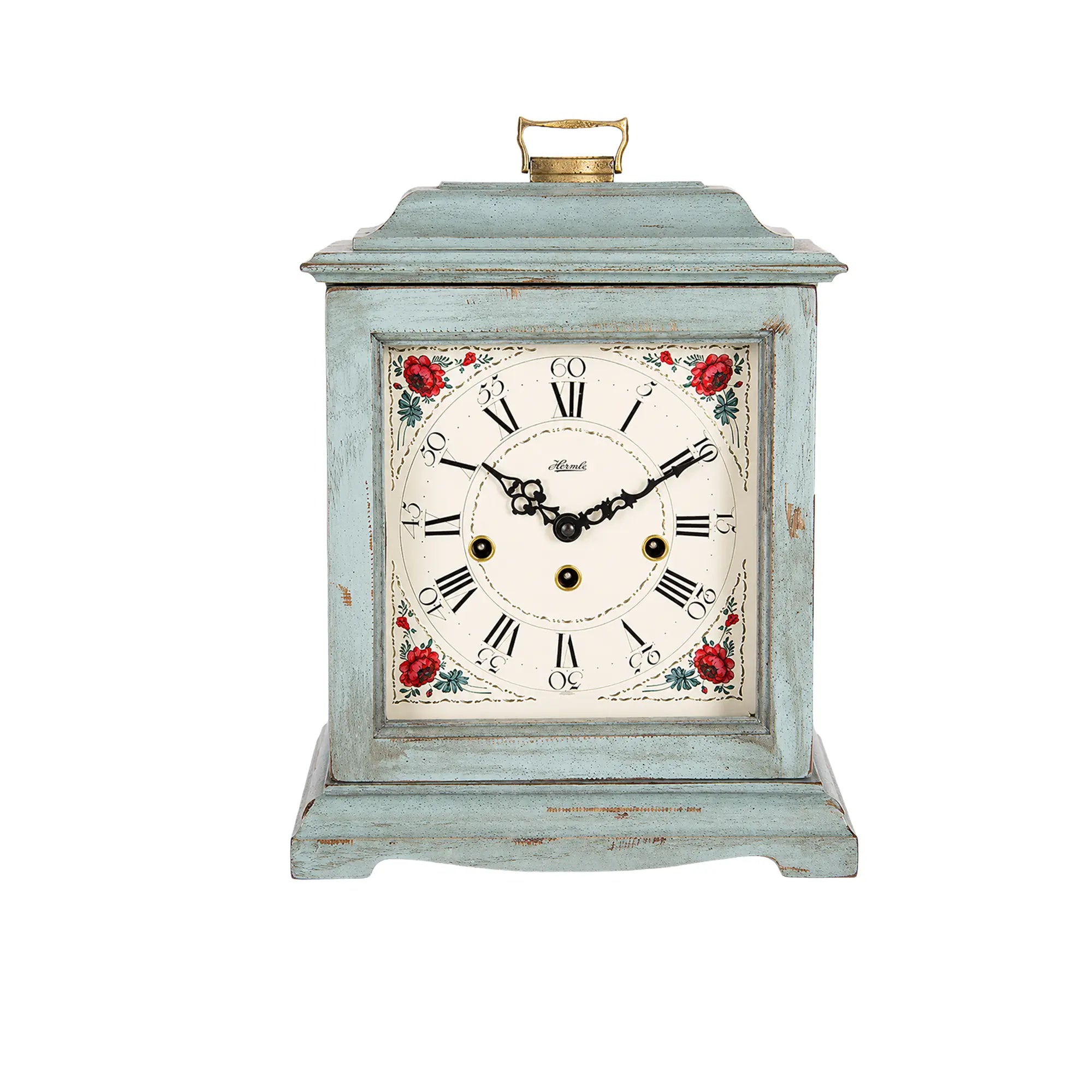 Orologio da tavolo Hermle 33x25x15 cm Legno • Meccanismo meccanico a 8 giorni • Suoneria Westminster