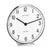 Orologio da tavolo Hermle 19 cm cromato • Movimento al quarzo preciso • Design moderno