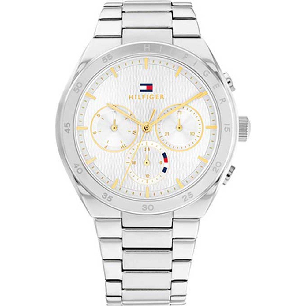 Tommy Hilfiger 1782573 Armbanduhr Silber • Quarzwerk • Mineralglas