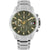 Tommy Hilfiger Jameson 1792197 Herren Armbanduhr Grün • Dual-Zeit GMT • Mineralglas