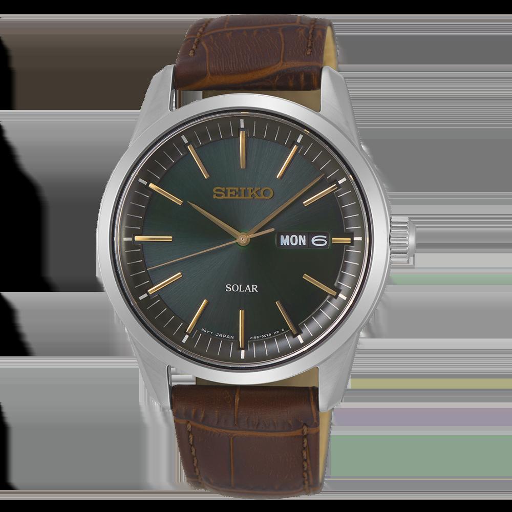 "Orologio da uomo Seiko Conceptual SNE529P1 • Movimento solare • Vetro zaffiro"