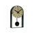 Orologio da tavolo a pendolo radiocontrollato AMS F5189 Sonoma • Movimento a pendolo radiocontrollato • Cassa in metallo laccato