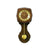 Orologio da parete AMS Pfronten F5162/1 in noce • Suoneria Westminster e Bim-Bam • Movimento a pendolo radiocontrollato