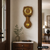 Orologio da parete AMS Pfronten F5162/4 in rovere • Suoneria Westminster e Bim-Bam • Movimento a pendolo radiocontrollato