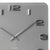 Karlsson Vintage-Wanduhr quadratisch grau, Detailansicht Ziffern und Zeiger