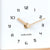Orologio da parete Karlsson Curva Cuckoo KA6126WD legno chiaro • Design a cucù • Utilizzabile come orologio da parete o da tavolo