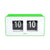 Orologio da parete Karlsson Funky Flip KA6042BG verde chiaro • Display a palette • Utilizzabile a parete e da tavolo