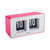 Orologio da parete Karlsson Funky Flip KA6042BP rosa • Display a palette • Montaggio a parete e da tavolo