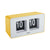 Orologio da parete Karlsson Funky Flip KA6042BY Giallo chiaro • Display a palette • Utilizzabile a parete e da tavolo