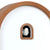 Orologio a cucù Karlsson Curva KA6126DW, legno scuro • Design a cucù • Orologio da tavolo e da parete