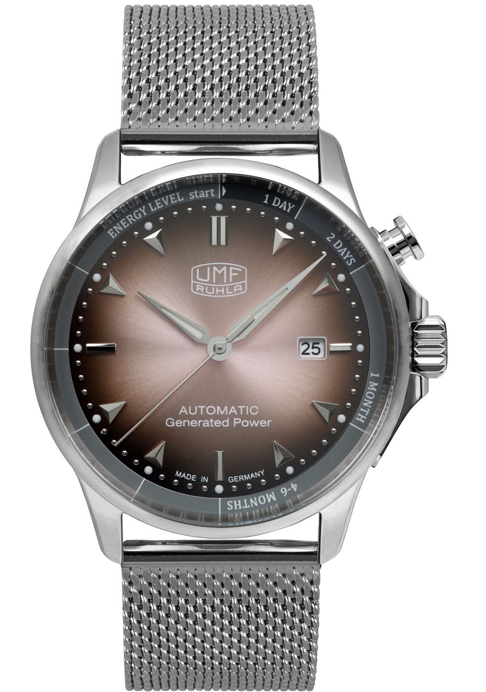 Orologio da uomo UMF Ruhla Autokinetic 1064M-1 • Made in Germany • Innovativo movimento Autokinetic