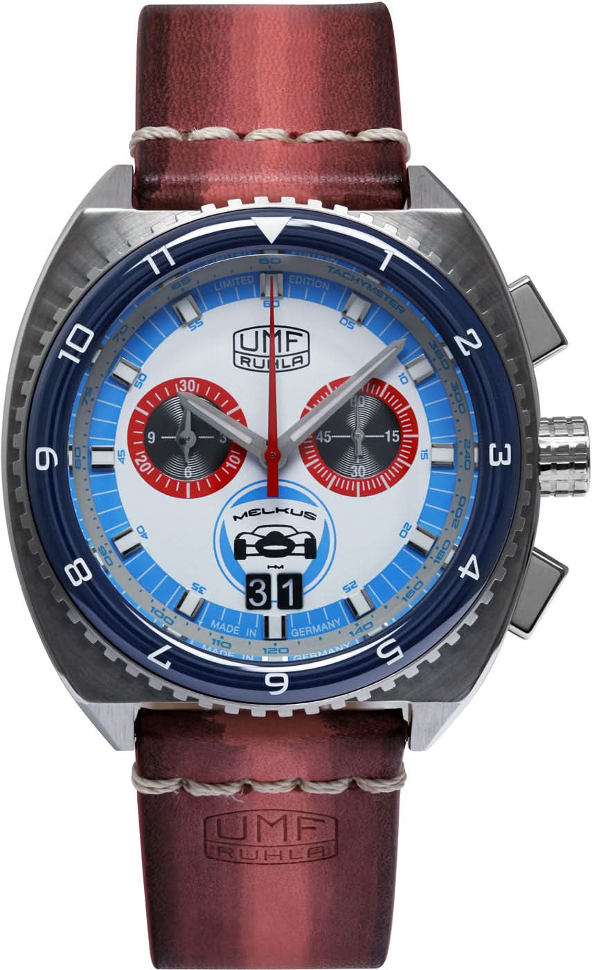 Orologio da uomo UMF Ruhla 1886-1 • Made in Germany • Vetro zaffiro