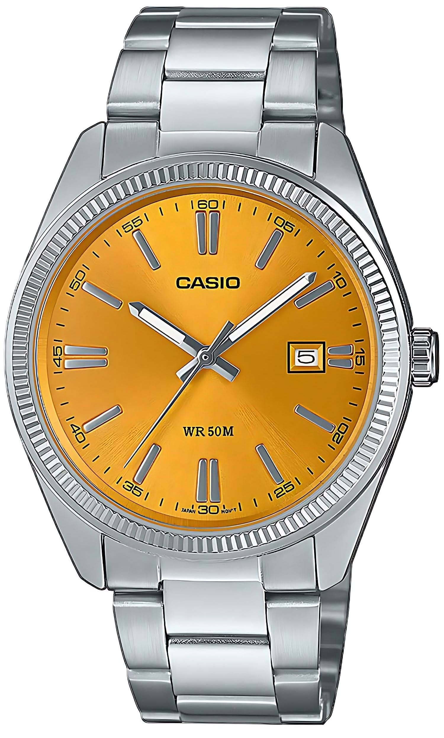 Orologio da uomo Casio MTP-1302PD-9AVEF • Design iconico • Giallo