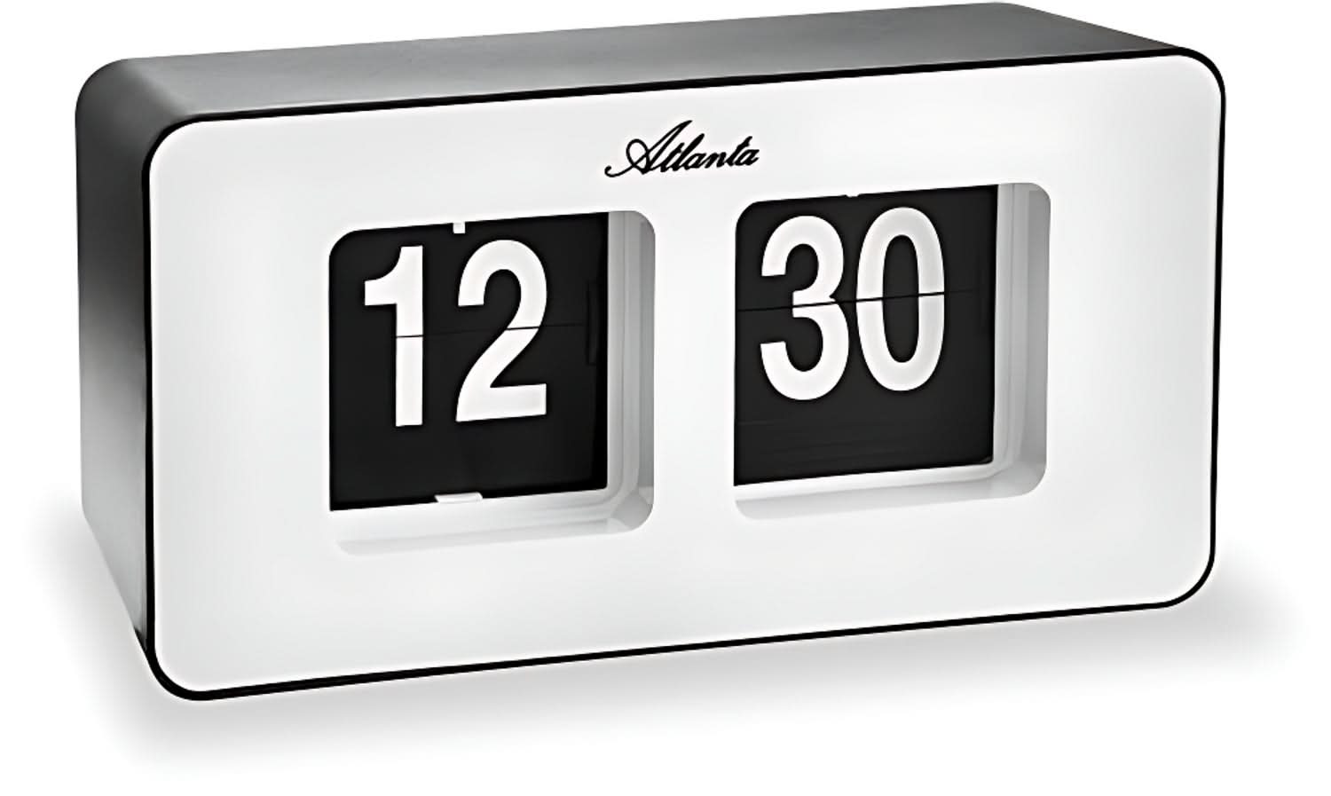 Orologio da tavolo Atlanta 9x18x7 cm Plastica • Display Flip Retro • Movimento al quarzo