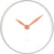 Orologio da parete Karlsson 50 cm Ø Ferro • Design minimalista • Movimento al quarzo preciso