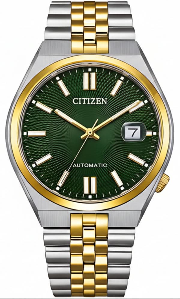 Orologio da uomo Citizen Tsuyosa 60 NK0024-54X • Riserva di carica 60 ore • Vetro zaffiro