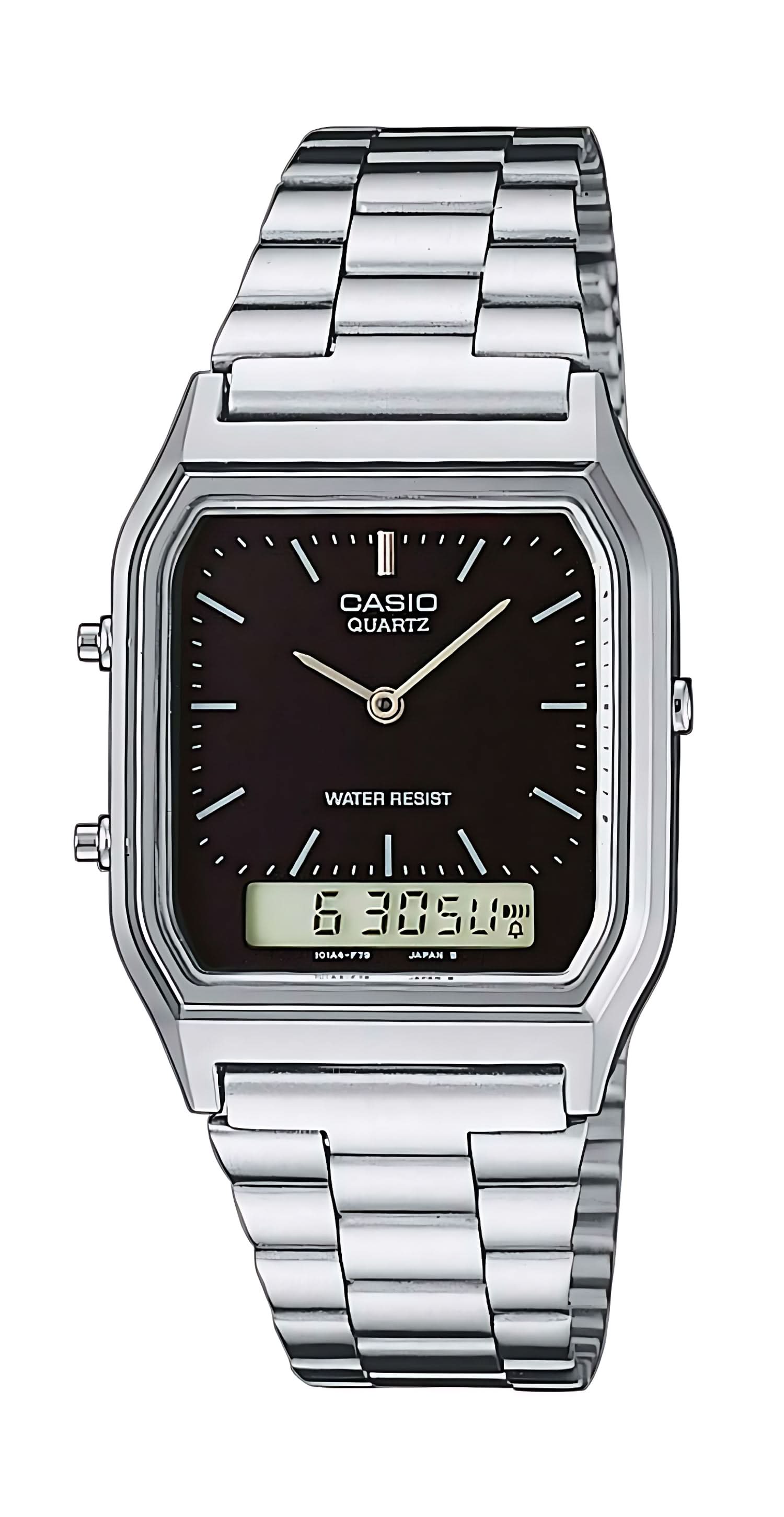 Casio Vintage A168WEM-1EF Orologio • Iconico design retrò • Funzioni pratiche per tutti i giorni