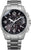 Citizen Promaster Sky Armbanduhr mit silbernem Edelstahlband und schwarzem Zifferblatt
