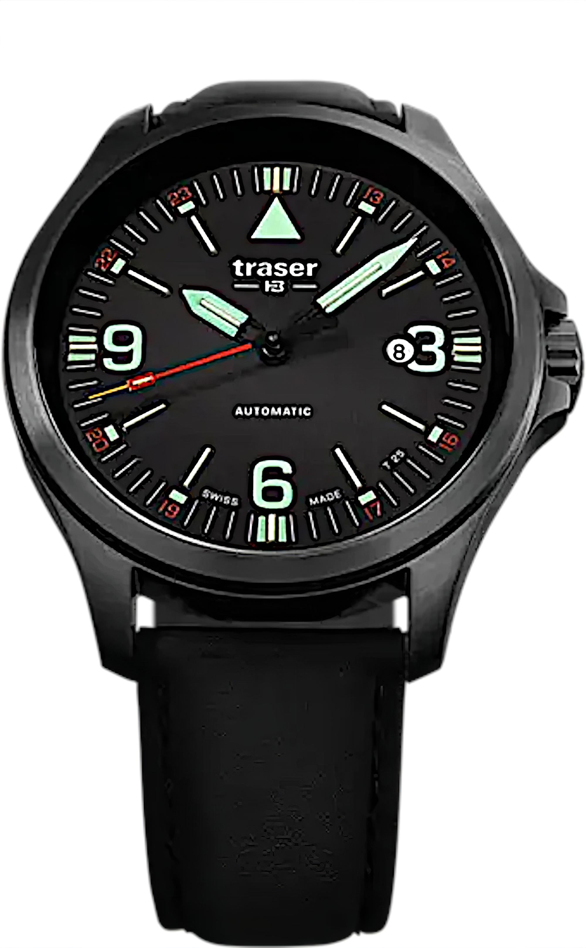 Orologio da uomo Traser P67 Officer Pro Automatic 108075 • Trigalight H3 • Swiss Made