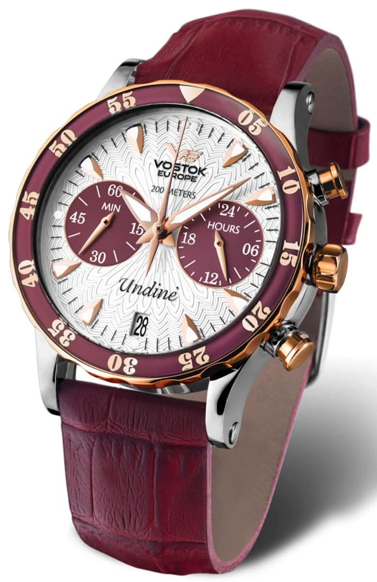 Orologio da donna Vostok Europe Undine VK64-515E567 • 20 ATM • Vetro di sicurezza K1