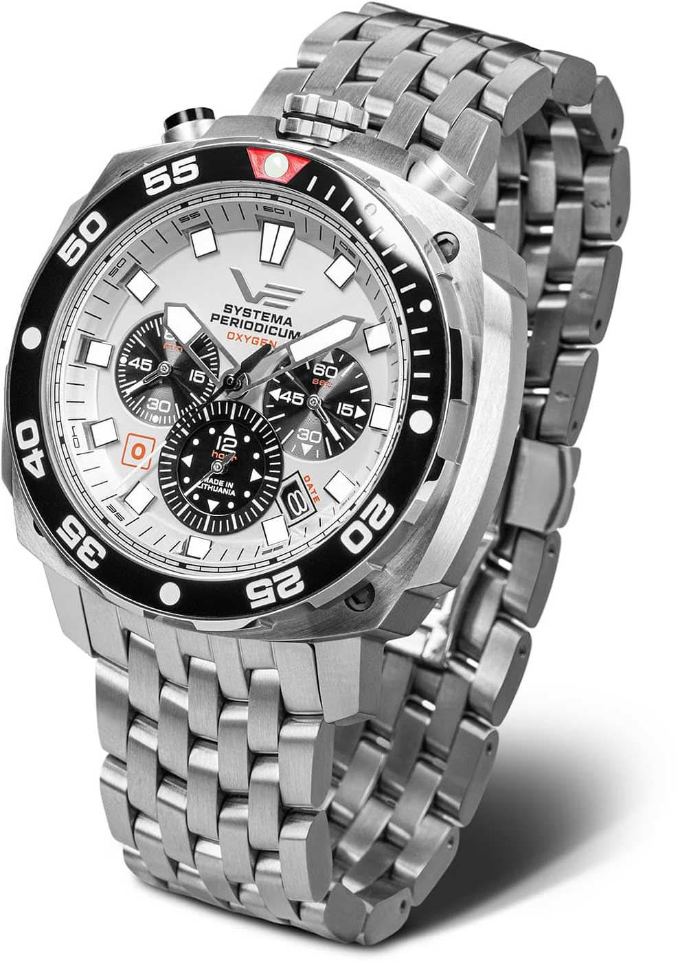 Orologio da uomo Vostok Europe Systema Periodicum VK67-650A722B • Design Bullhead • 20 ATM