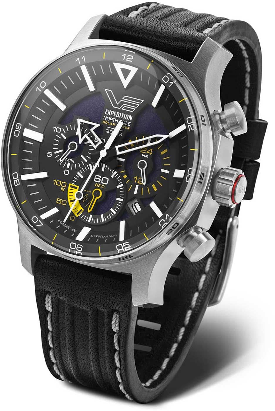 "Orologio da uomo Vostok Europe Expedition North Pole-1 VR42-595A732 • Alimentazione solare • Vetro di sicurezza K1"