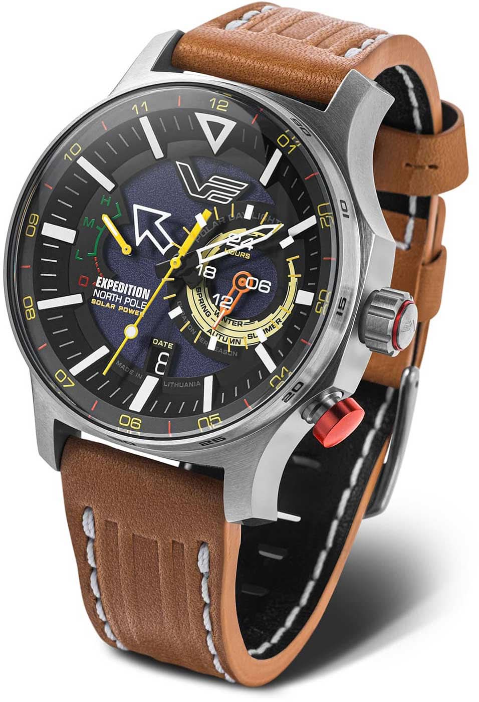 Orologio da uomo Vostok Europe Expedition North Pole VS57-595A735 • Alimentazione solare • Vetro di sicurezza K1