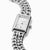 Orologio da donna, quadrante bianco, indici a bastone, zirconi bianchi - Thomas Sabo