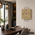 Orologio da parete AMS W9692 in rovere Sonoma • Movimento al quarzo • Design in metallo